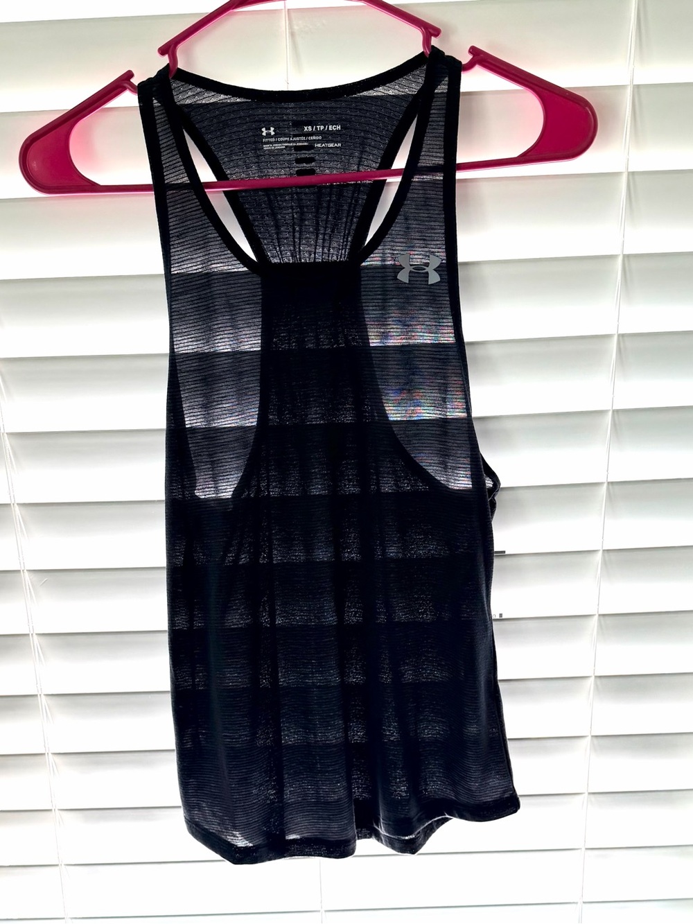 Under Armour Black Performance HeatGear Tank Top- NWT